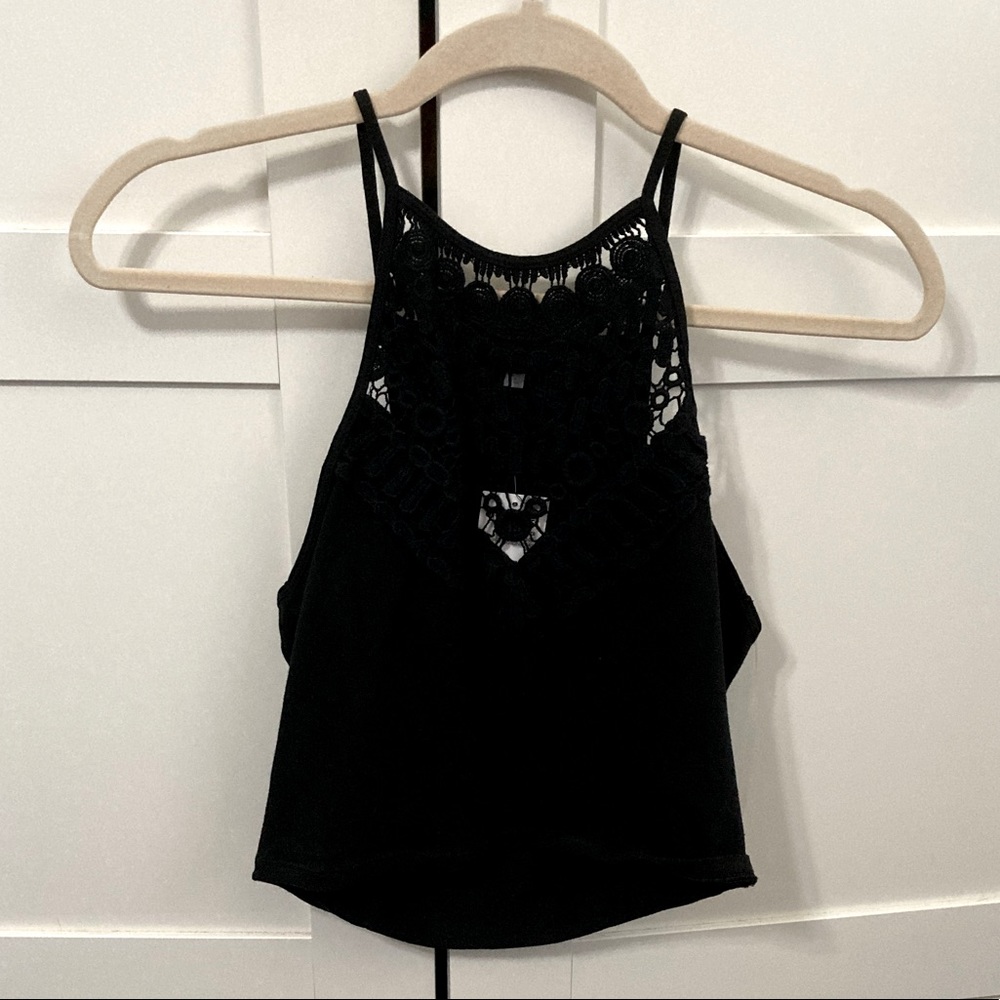 Charlotte Russe Size Medium Black Tanktop